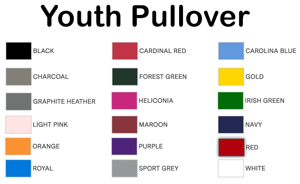 Colors Youth Pullover