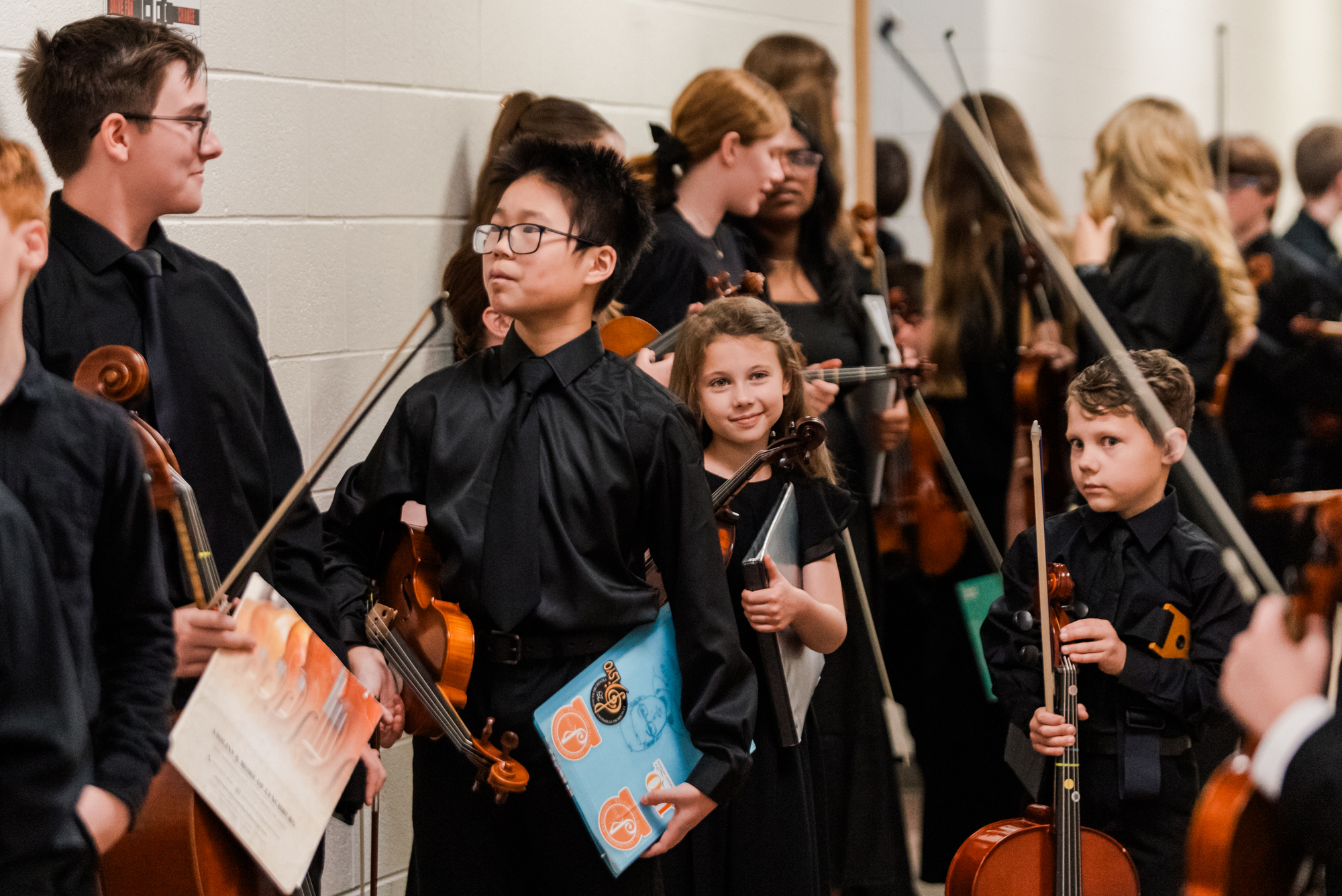 LSYO pre-concert group